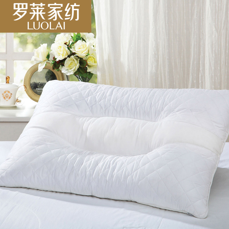 LUOLAI罗莱家纺 枕头枕芯 草本枕 舒睡酒店枕头 护颈枕