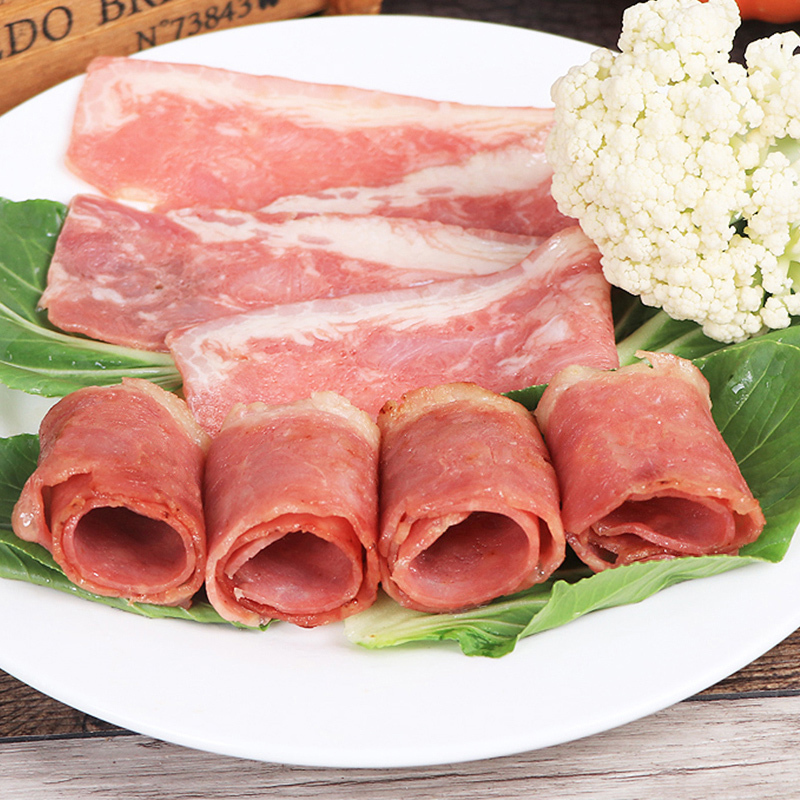 华英 秘制XO酱烤鸭培根 200g/袋 早餐烧烤食材