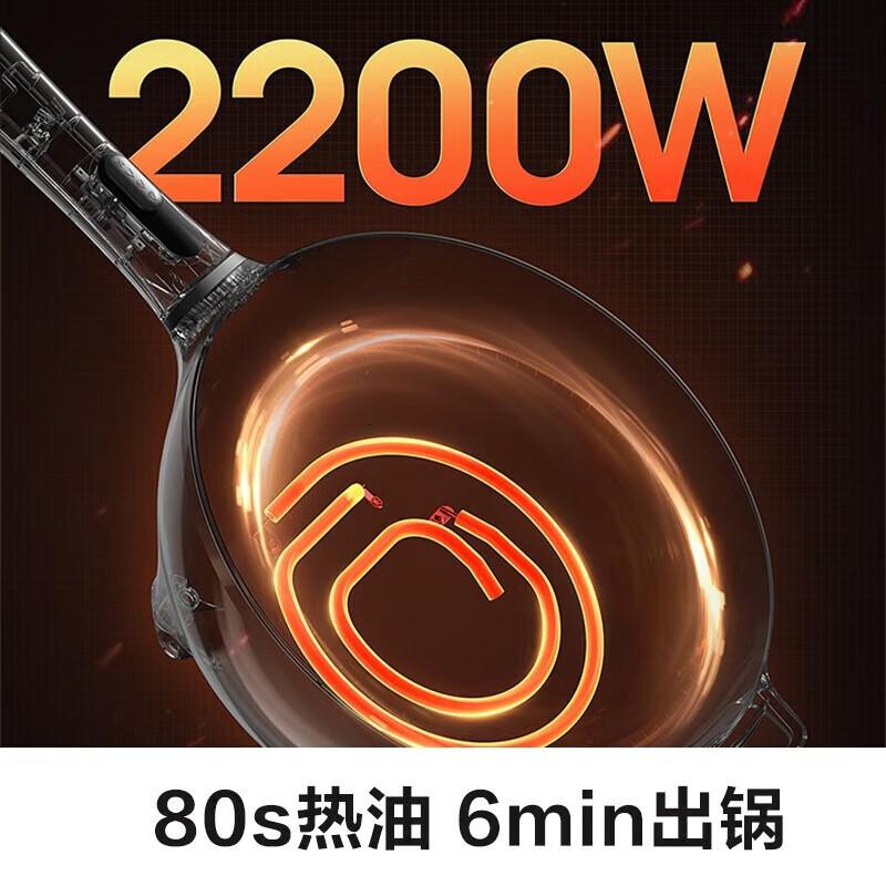 九阳(Joyoung)电炒锅电煮锅电火锅蒸锅多用途锅电热锅多功能一体家用炒菜锅HG40-GC52高清大图