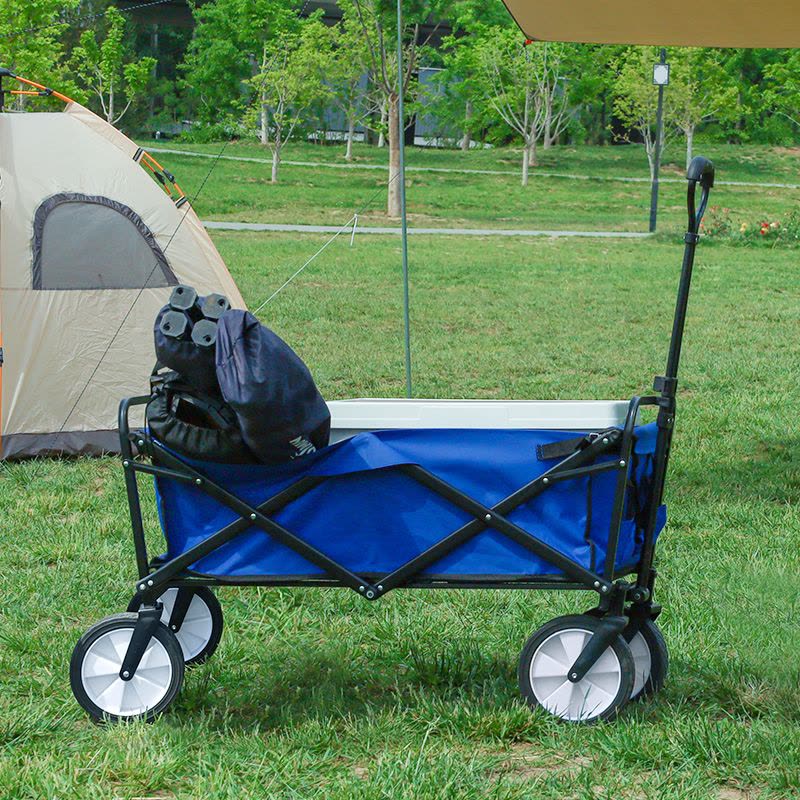 新越昌晖野营车户外野餐车营地车拉杆车郊游露营车小推车便携买菜车购物车钓鱼装备行李车拖车 XY2019L图片