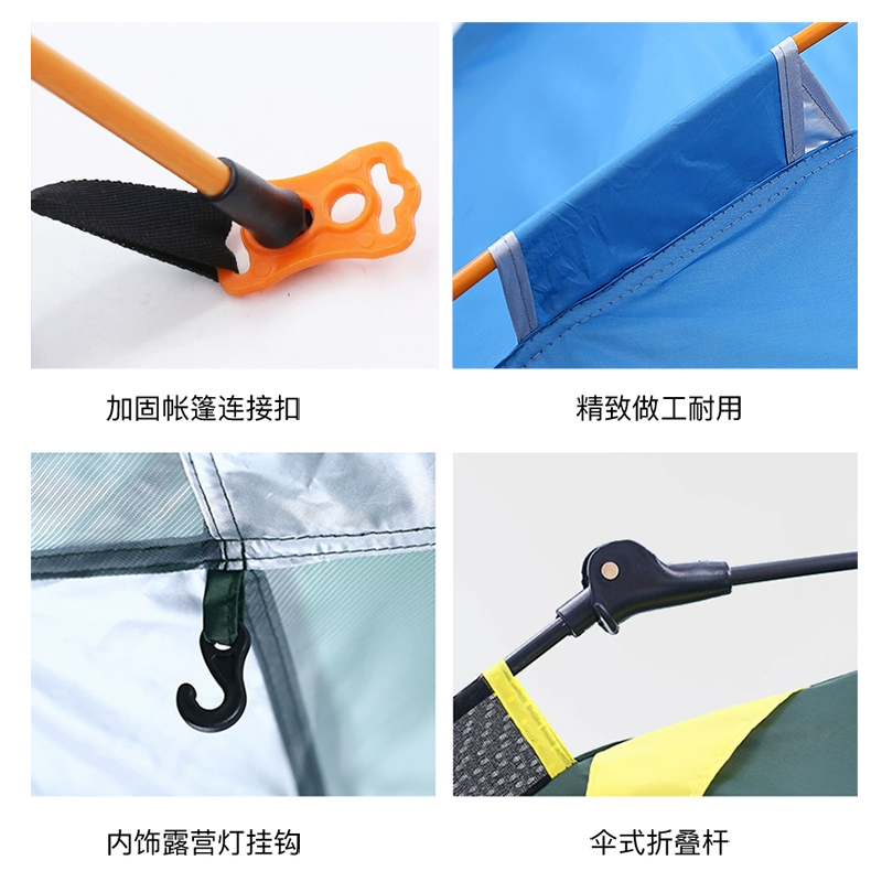 正斌广告帐篷简约便携帐篷200*180cm常规款高清大图