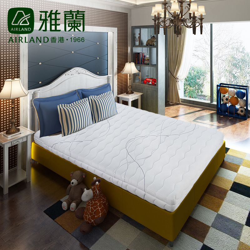 [苏宁自营]AIRLAND雅兰床垫 睡呗儿童版 能量面料 透气循环卧室床儿童床垫 清爽加硬 弹簧床垫
