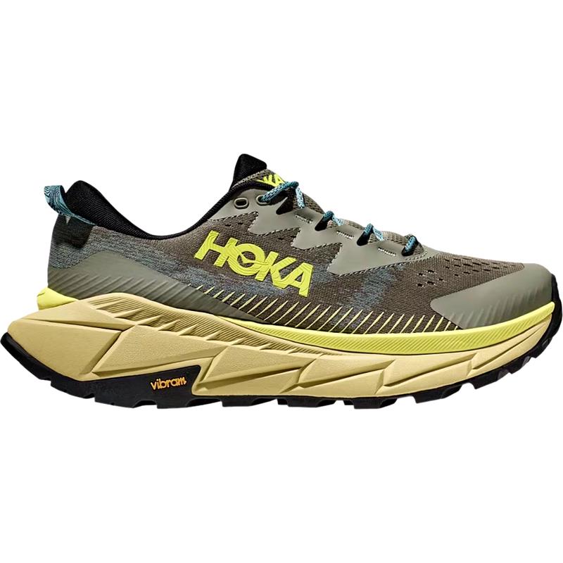 Hoka One One男士轻便透气环保徒步鞋抓地力与舒适性结合 Olive_Haze/Celery_Root 44.5