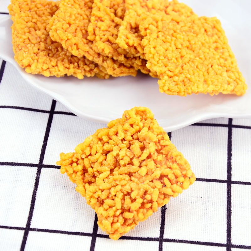 水军手工糯米锅巴蟹黄味138g*4袋[水军旗舰店]
