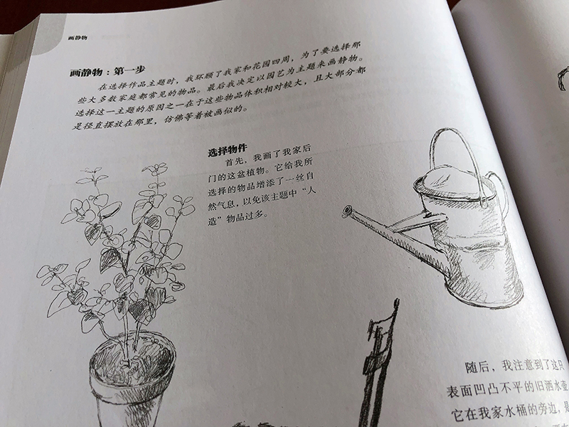 [醉染正版]素描教程版/西方经典美术技法译丛巴林顿巴伯 静物肖像人体风景素描铅笔画零基础学素描构图绘画入门精通实用技高清大图