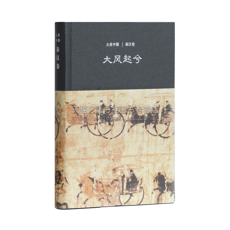 [正版]大风起兮:秦汉卷(大美中国系列)仪平策 著 陈炎编 秦汉大量文明遗产考察和研究 勾勒出中国秦汉审美文化史的演进轨高清大图