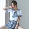 长夜漫漫性感情趣内衣制服诱感女装JK校园水手代发1298aX