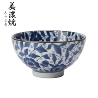 美浓烧陶瓷餐具套装16头瓷器餐具套装 日式进口碗碟套件简约(天香套装)