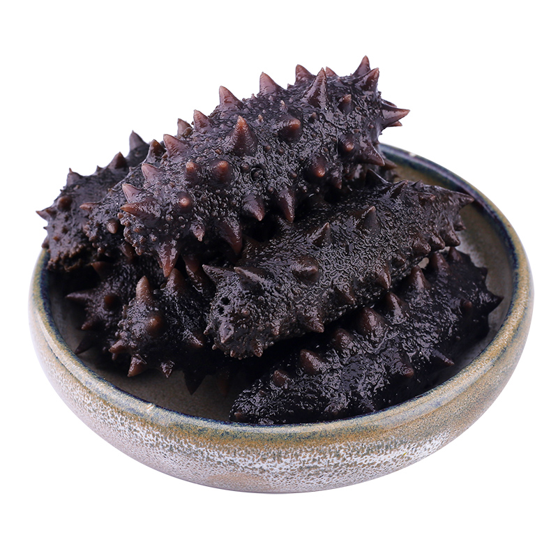 海洋岛 大连野生海参 盐渍辽参 拉缸盐半干海刺参礼盒21-25头500g