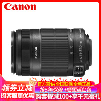佳能(Canon) EF-S 55-250mm f/4-5.6 IS II 中远摄变焦镜头 摄月/打鸟/演唱会 佳能卡口 单反相机镜头 礼包版