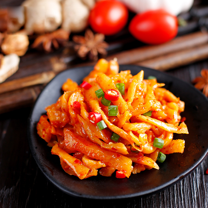 乌江麻辣萝卜干60g5重庆涪陵榨菜酱菜下饭小菜佐餐咸菜开味菜早餐泡面
