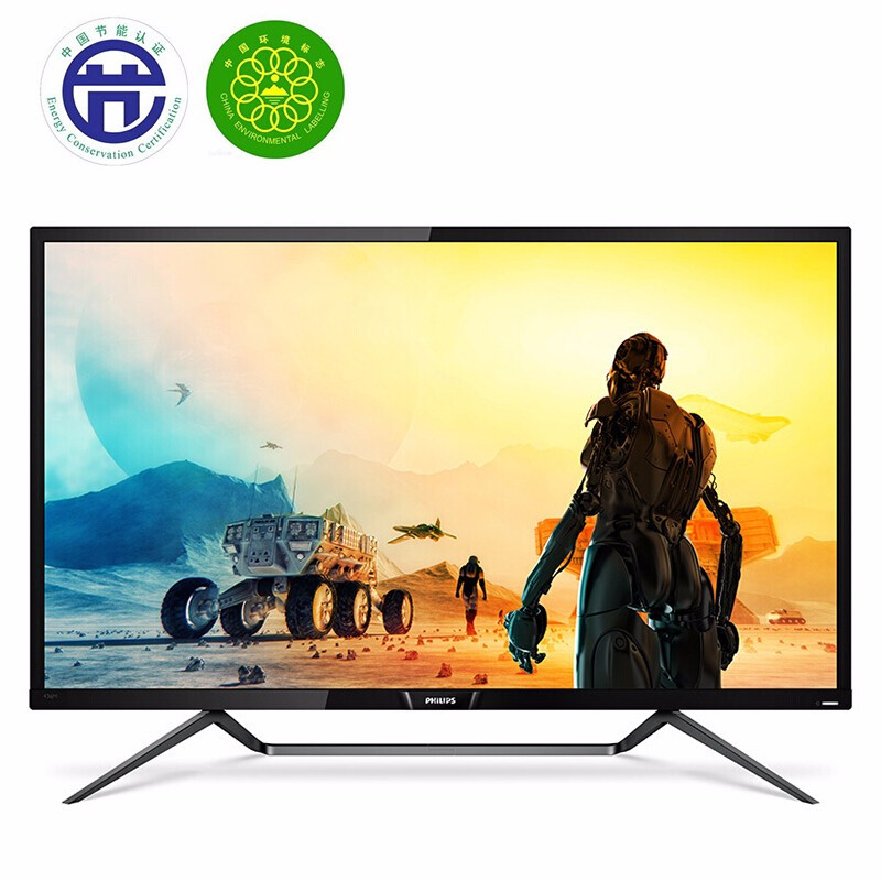 飞利浦(Philips)436M6VBPAB支持多窗同屏显示器(G)