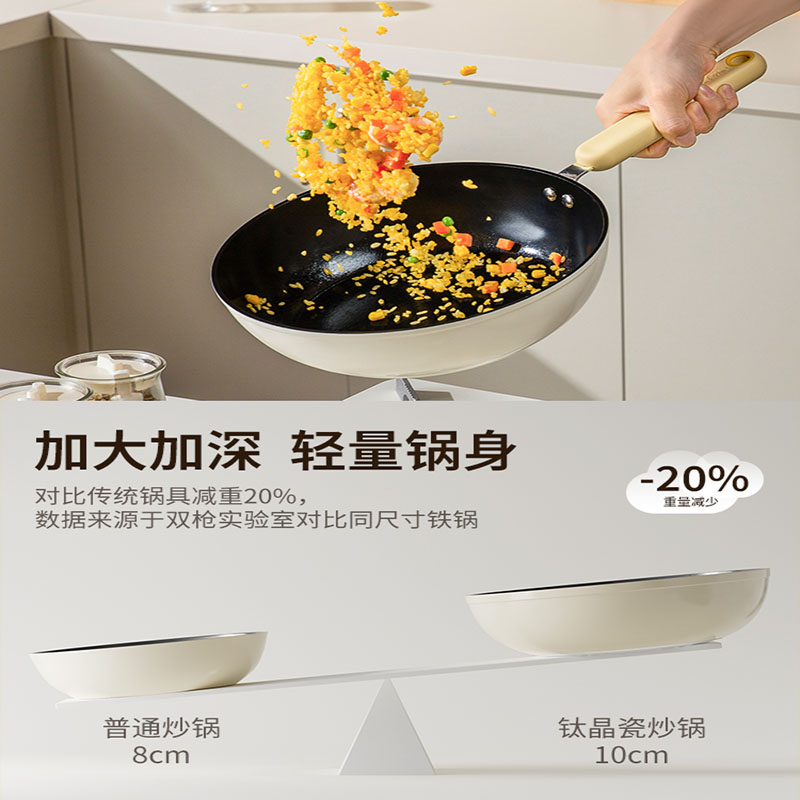 双枪28cm花蕊锅DG60101高清大图