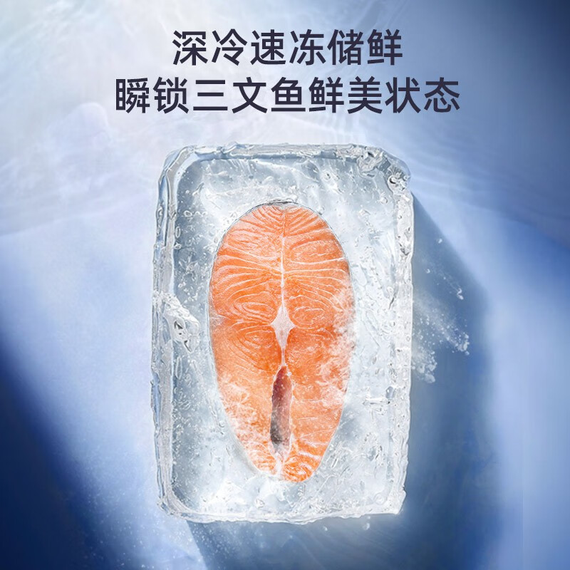 美菱收纳师368L法式多门冰箱小占地小户型净味抗菌双变频超薄一级能效节能风冷无霜BCD-368WPC国家补贴高清大图
