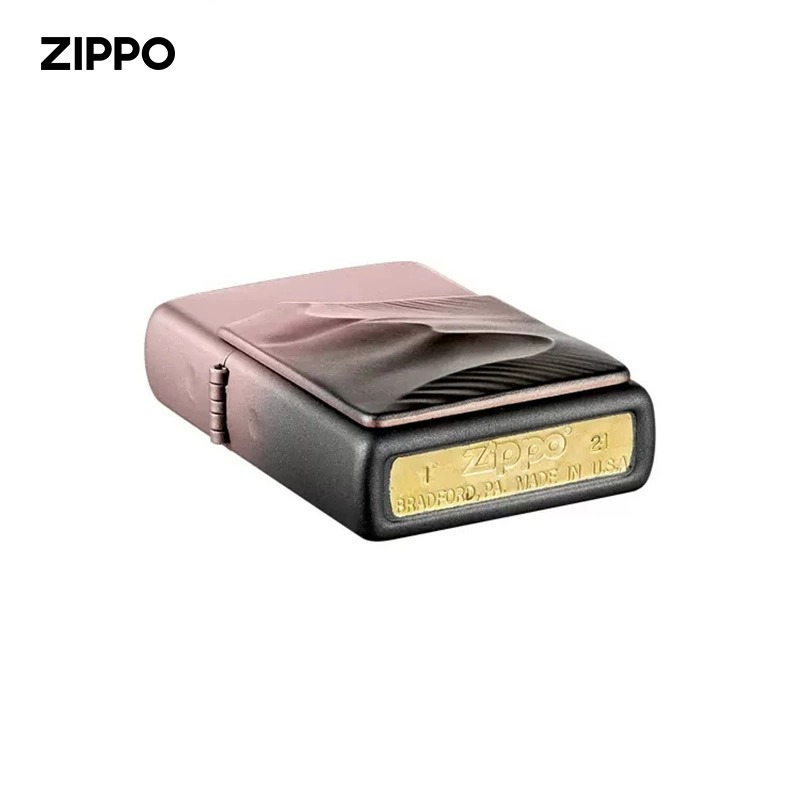 ZIPPO之宝煤油打火机 渐变徽章系列 官方原装正版 礼品礼物 沙丘高清大图