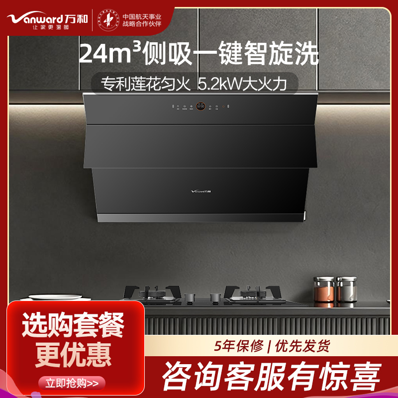 万和(Vanward)烟灶套装CXW-318-WJ920+JZT-B9L50（天然气）