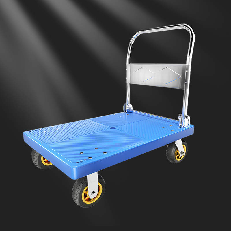 鸿启纳 配4寸低噪轮折叠手推车承重约500斤 HQN-DH340X 72*48cm(单位:件)高清大图