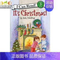 [正版] 圣诞节主题童书儿童英文原版绘本It’s Christmas!圣诞节到了!4-8岁i can read 3分级读
