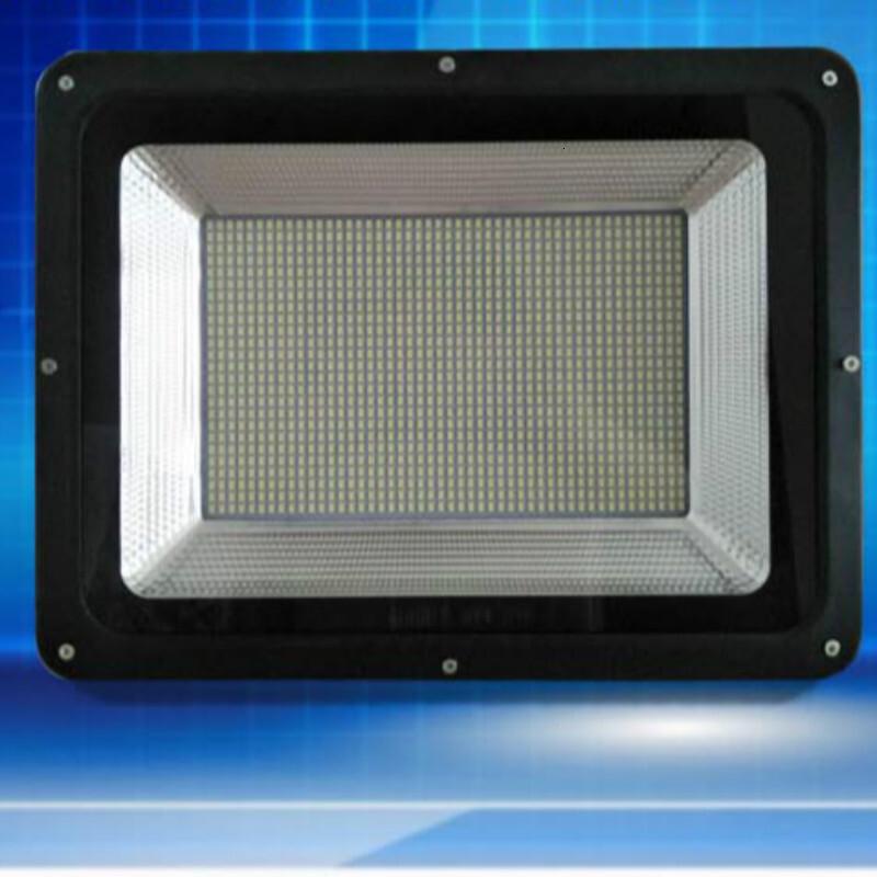 LED投光灯户外防水100W200瓦室外车间超亮大功率厂房投射灯泛光灯200W600珠铝壳高亮(暖光备注)