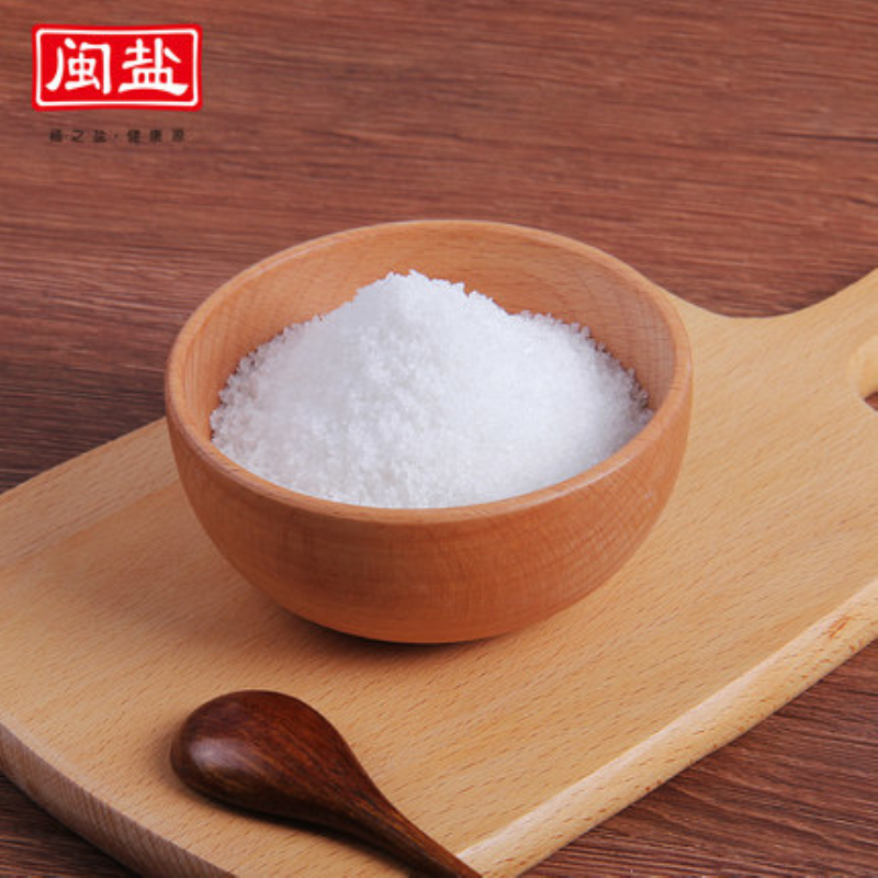 闽盐无碘盐袋装5包 350克×5包 海盐不加碘食盐