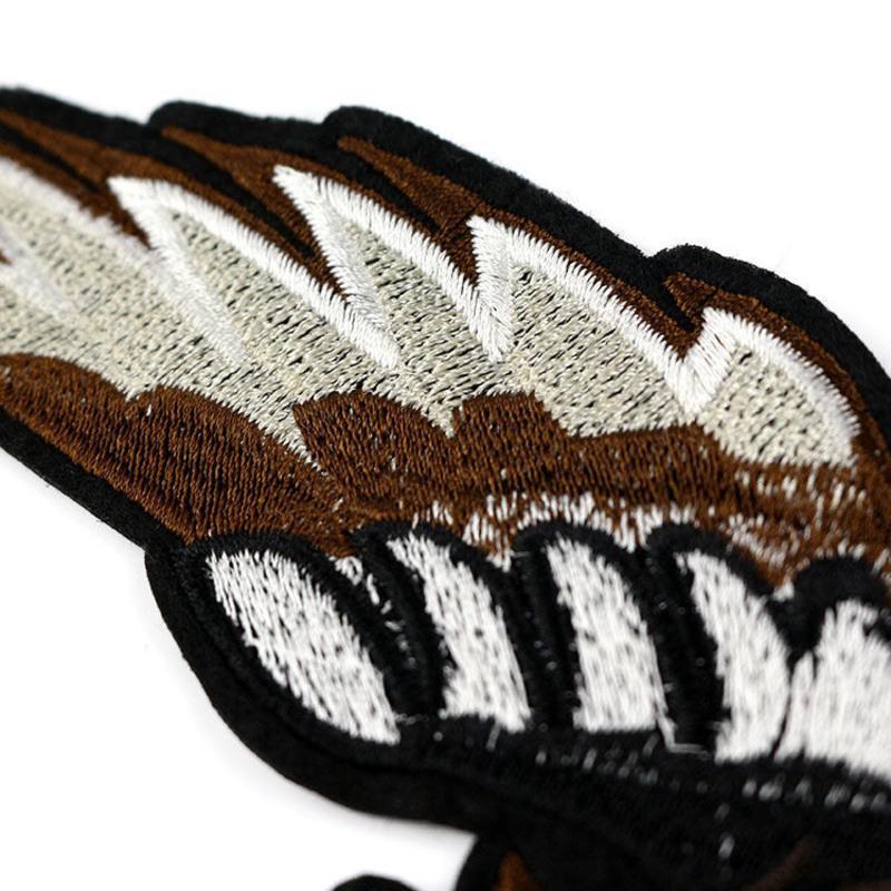 diy大号刺绣飞鹰布贴衣服毛衣补丁贴花服装辅料装饰破洞修补贴飞鹰