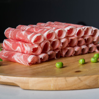 大庄园 原切羊肉卷500g*3袋火锅食材羊肉片