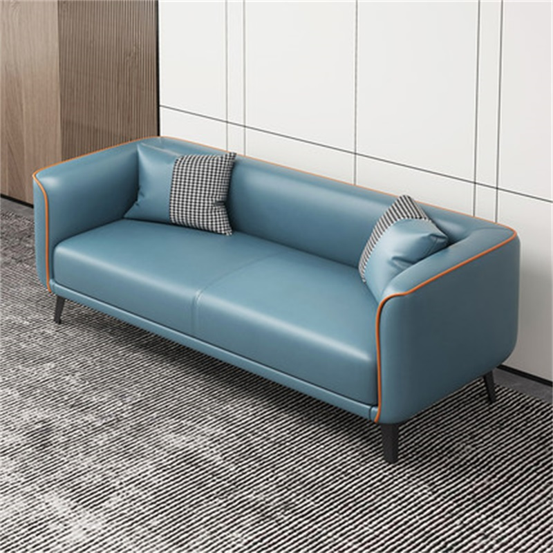 沙发客厅小户型现代简约科技布双人三人出租房网红款简易卧室沙发