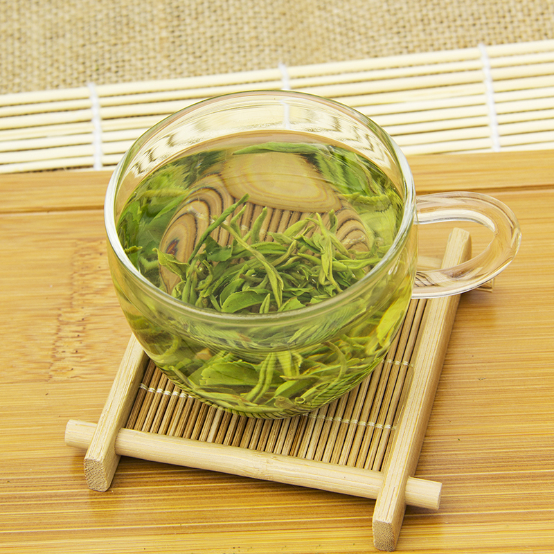 鸣春芽 毛尖 绿茶 茶叶 特价绿茶 恩施硒茶 浓香型绿茶125克