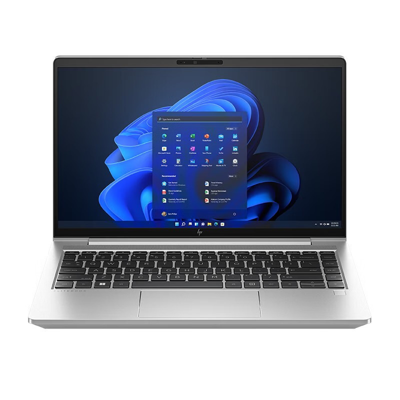惠普(HP)Elitebook 640 G10 14英寸高性能商务办公学习定制轻薄本笔记本电脑(i5-1335U 16G内存 512G固态 续航强劲 支持快充 军标品质 坚实耐用)