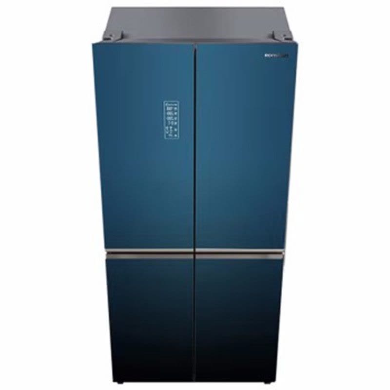 容声 BCD-505WKK1FPG 505升十字对开门双开四门冰箱变频风冷无霜玻璃面板冷藏冷冻双净图片