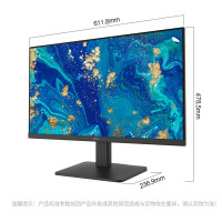 戴尔(DELL) 27英寸 办公显示器 FHD IPS 低蓝光不闪屏 微边框 可壁挂 电脑显示屏 SE2725HM