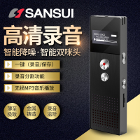 山水录音笔H--612 16G 黑色 专业微型无损录音笔迷你高清 远距降噪智能声控录音
