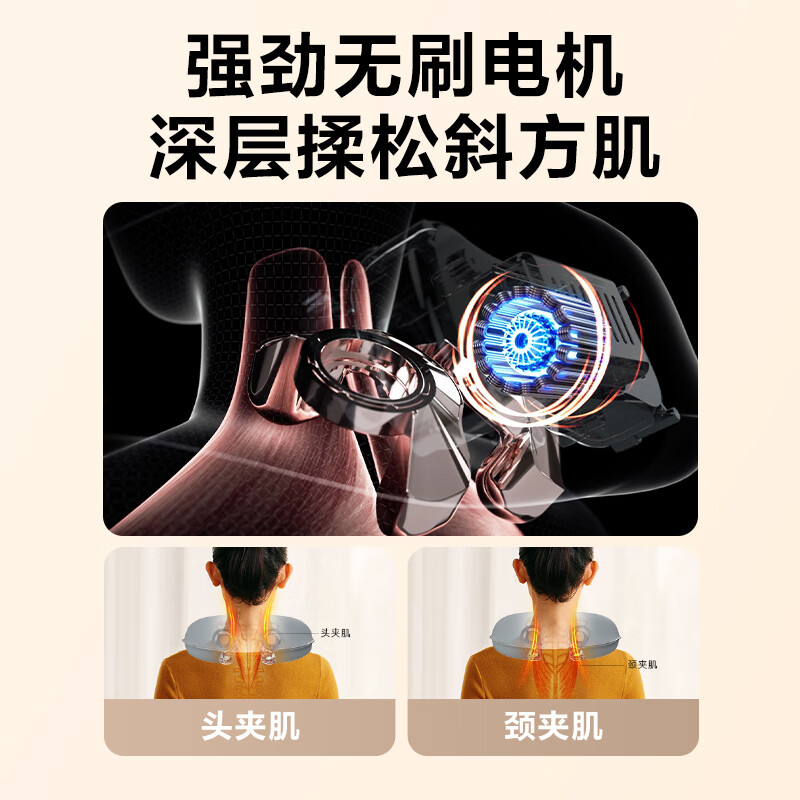 SKG按摩披肩H3系列2代 豪华银灰色高清大图