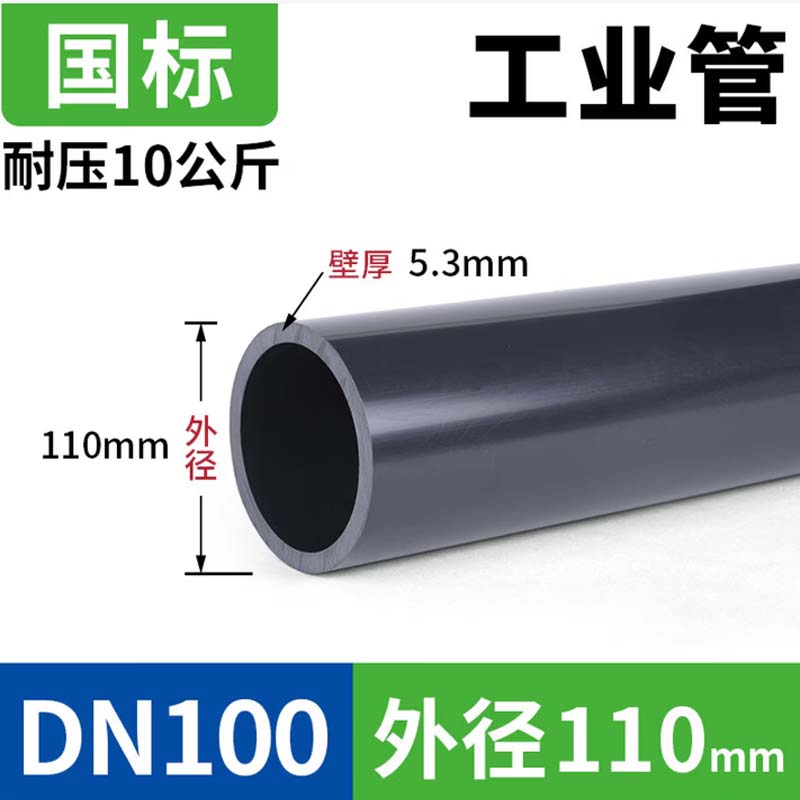 水管 PE国标DN110高清大图