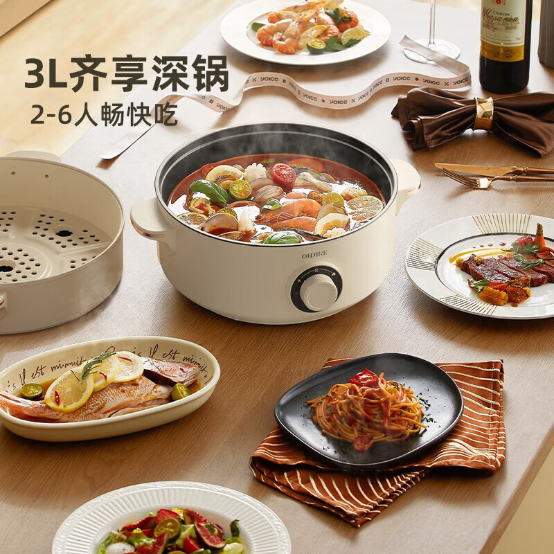 德国OIDIRE 电火锅/电蒸锅ODI-DHG18高清大图