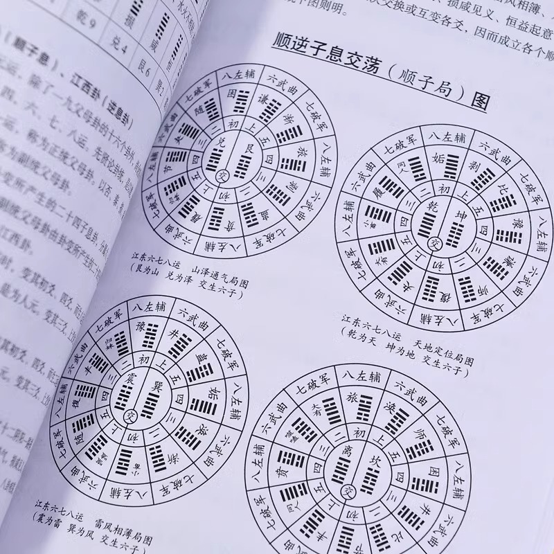 [正版] 图解图注精解罗经三十六层36层详解 如何看罗盘使用说明书指南方法 罗经透解钦定罗经解定 三元盘易卦盘圈层解读高清大图