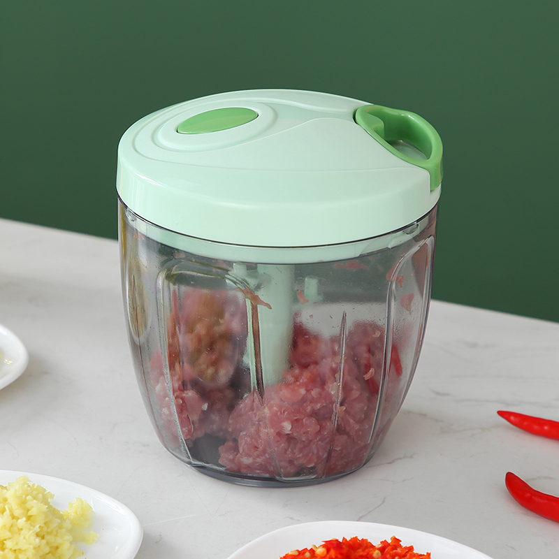 onlycook厨房蒜泥神器家用蒜蓉捣蒜器迷你手动拉蒜工具小型绞肉机小号