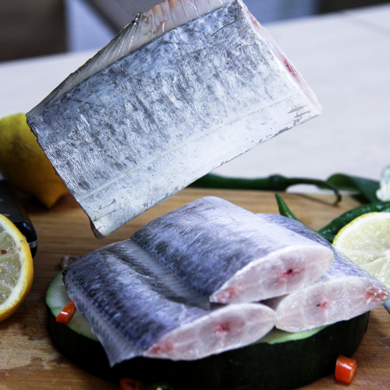 四海生鲜东山岛黑目带鱼23条盒本港牙带鱼刀鱼新鲜海鲜水产500g海鲜