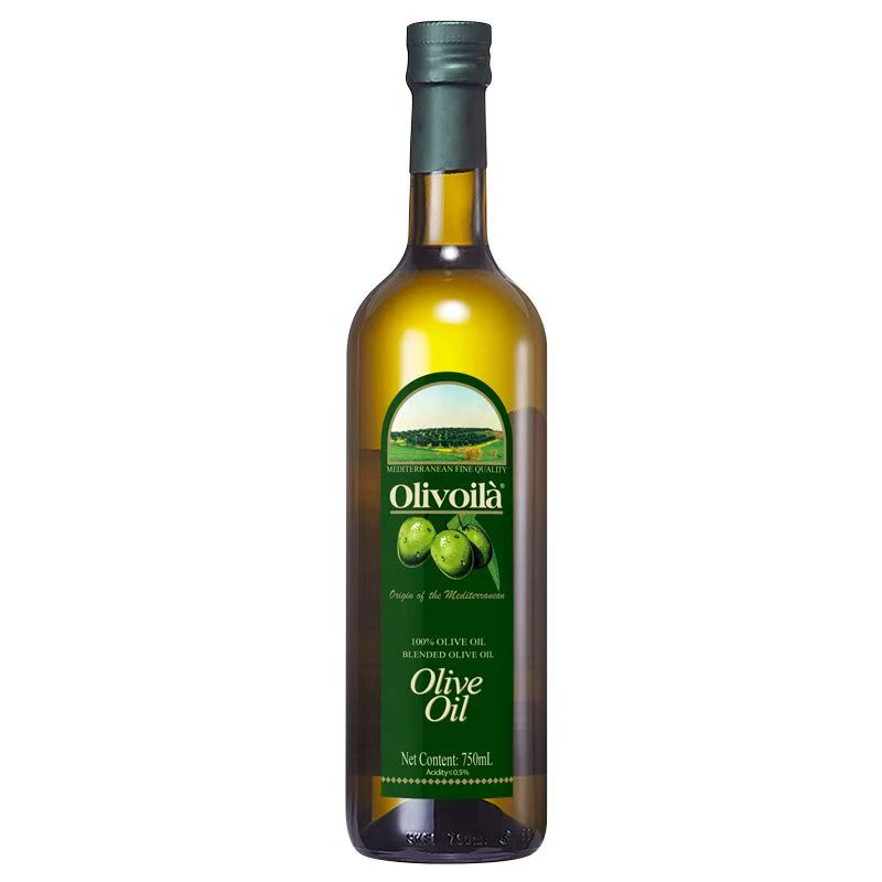 欧丽薇兰纯正橄榄油750ML无添加冷榨轻食健身 1瓶高清大图