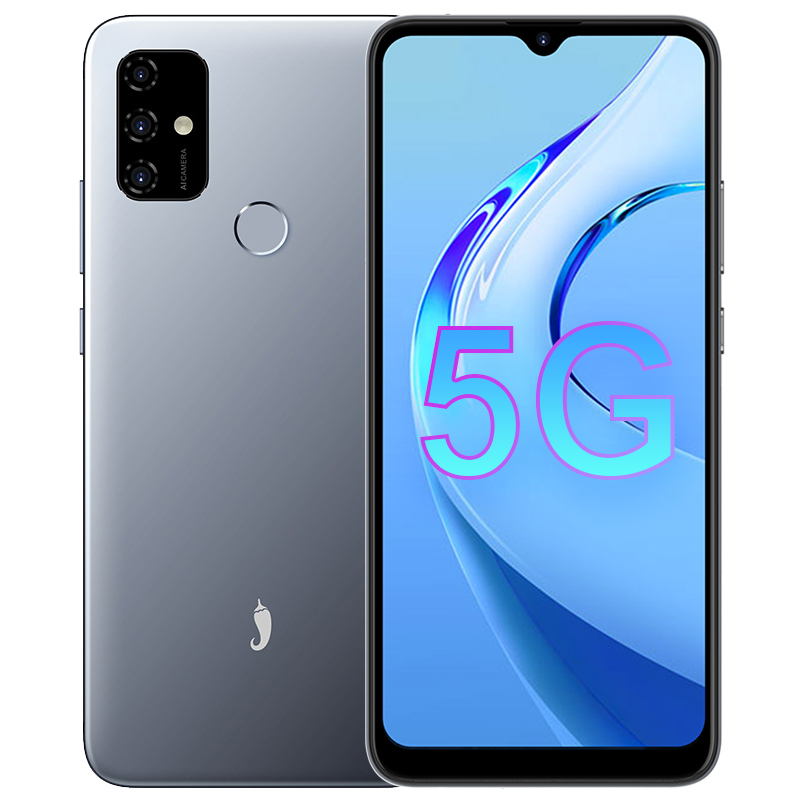 小辣椒206gb128gb银钻灰5000mah大电池快充653英寸大屏全网通5g手机