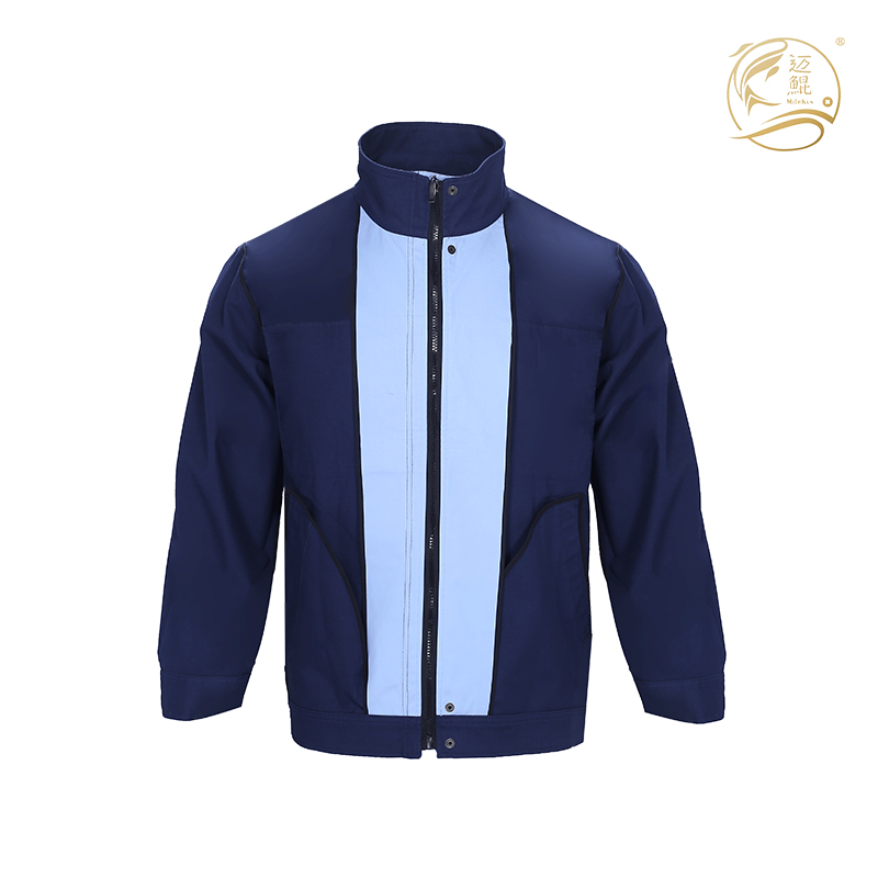 夏季长袖工作服T-007高清大图