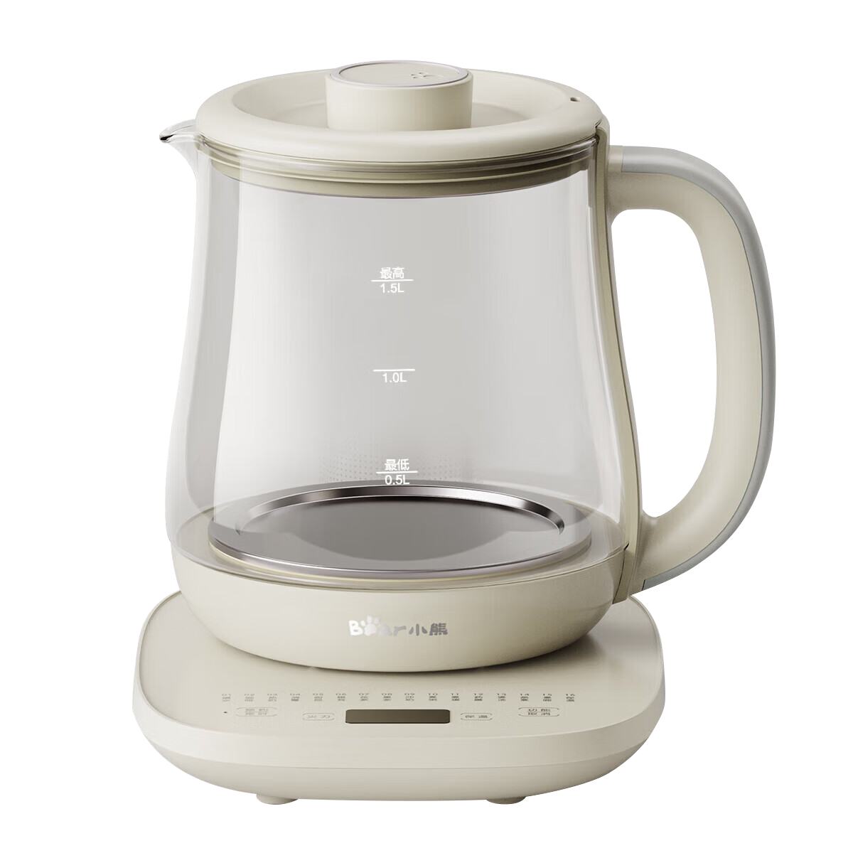 小熊养生壶YSH-K15G6(带滤网,彩箱)