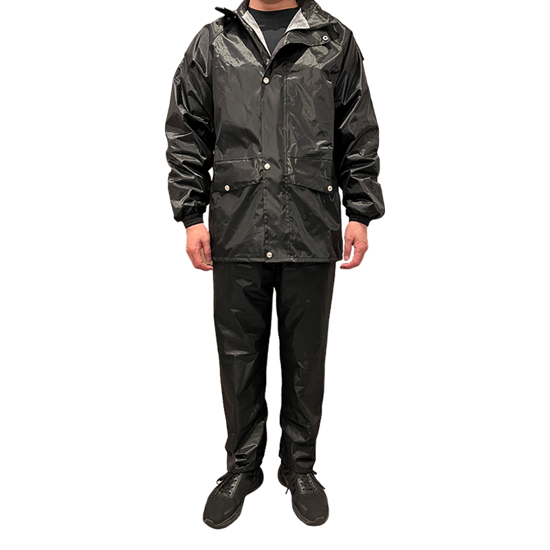 安优森 ANYU-001 牛津布 均码 雨衣 (计价单位:件) 黑色