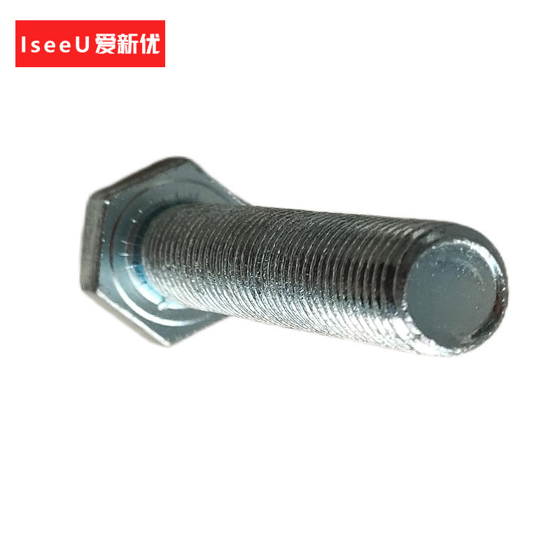 爱新优 镀锌六角螺栓 M16*40 个