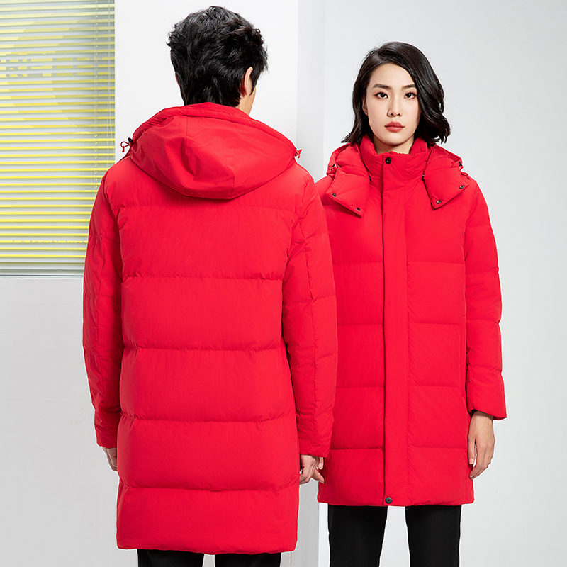 誉丰 YF-6211 中长款羽绒服 1件高清大图