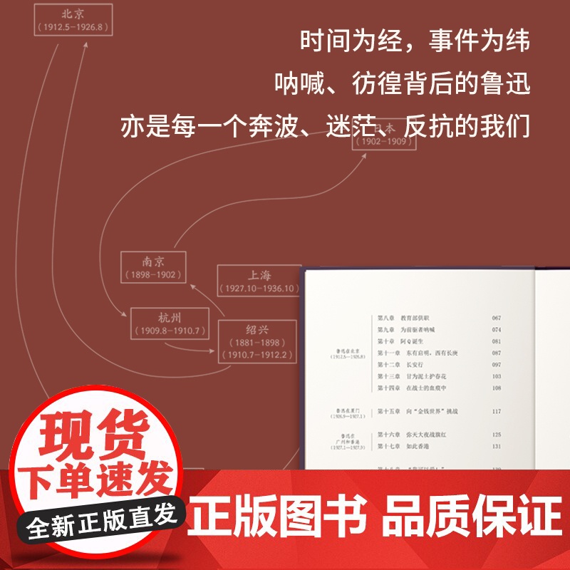 民族魂:鲁迅传 全面呈现鲁迅与冯雪峰 瞿秋白的文坛往事和深厚友谊 读鲁迅其实就是读我们自己 现代文学励志书籍 名人人物传高清大图