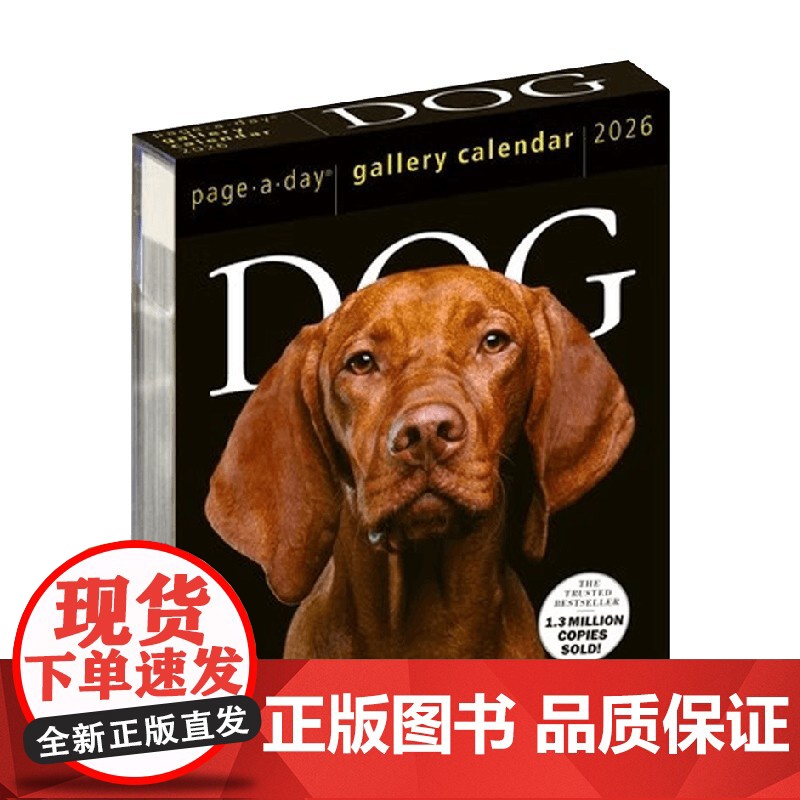 2026年画廊日历 狗 Workman Calendars 著 生活方式高清大图