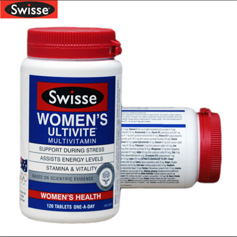三真集 Swisse斯维诗 女性复合维生素片120粒 活力抗氧化 增强体魄 澳洲进口 补充多种维生素 单瓶价高清大图
