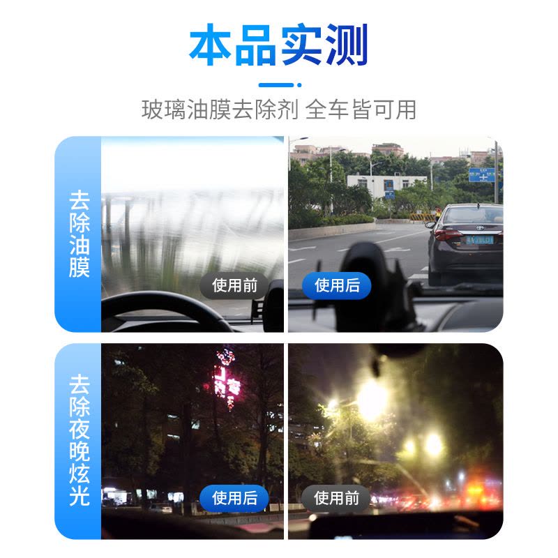 汽车油膜清洁剂去除剂前挡风玻璃强力去油污泡沫车窗去油膜清洗剂图片
