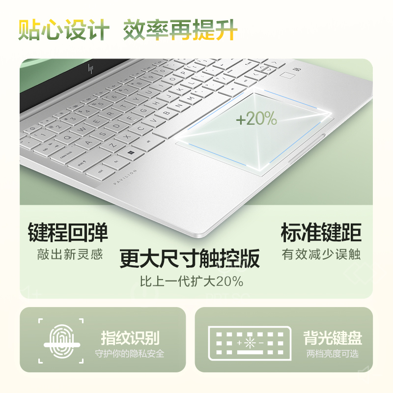 惠普HP 星BookPro14 笔记本电脑14寸轻薄便携办公本13代i7-13700H/16G/512G/2.8K/90Hz/OLED屏/微醺粉[14-eh1036TU]定制高清大图